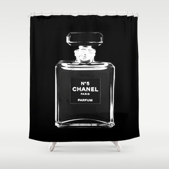 Shower Curtain Chanel Girls Shower Curtain by