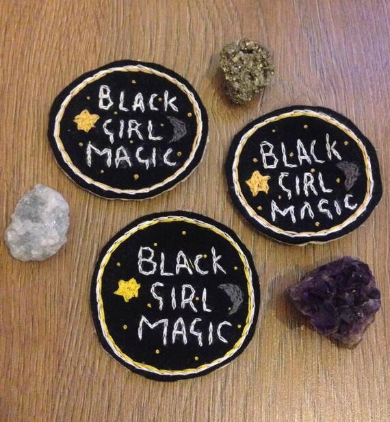 Items Similar To Embroidered Black Girl Magic Patch On Etsy