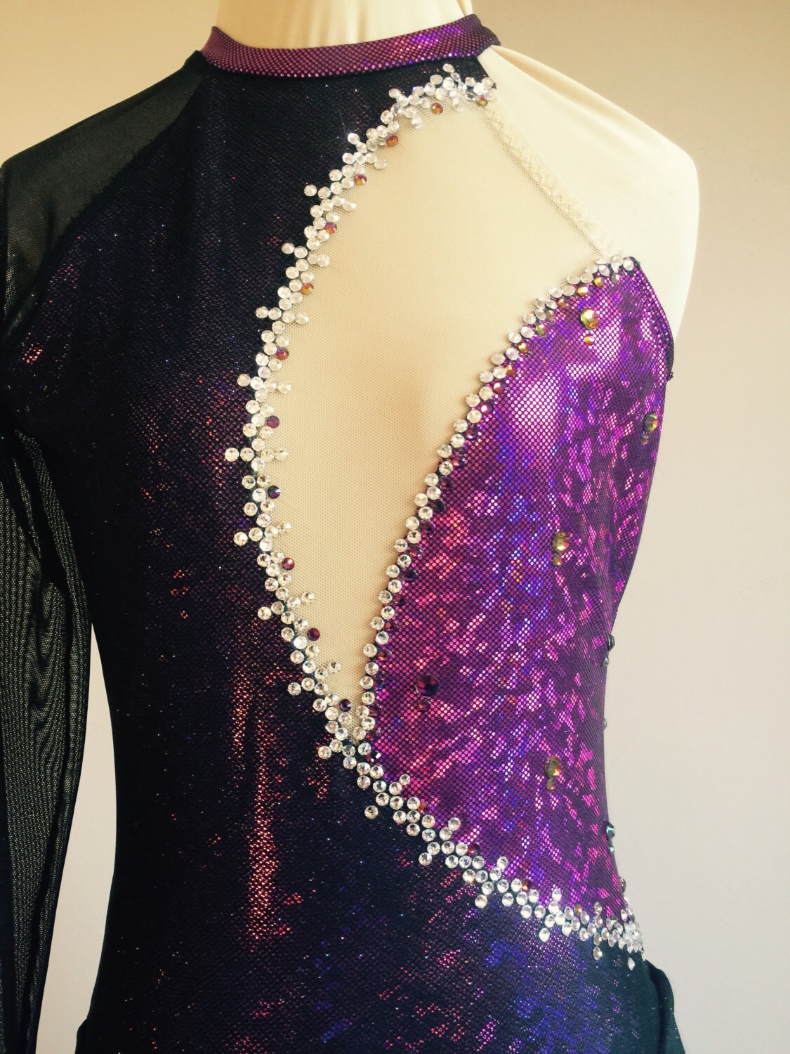 Tango Dress/ Ice Dance Dress /Paso Doble Dress Ready to