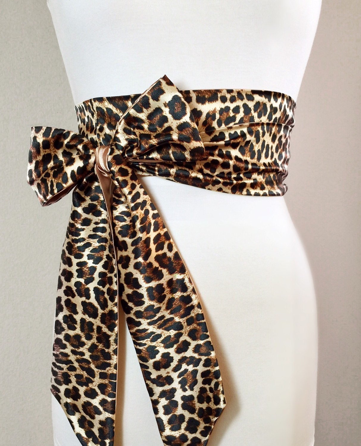 brown sash belt