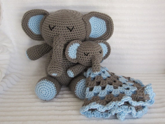 crochet stuffed elephant pattern