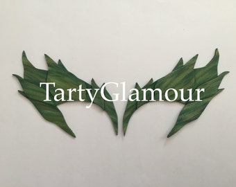 Poison Ivy Eyebrows Shaded, Poison Ivy Eye Mask, Mask, Eyebrows, Cosplay, Poison Ivy Costume, Comic Con, Halloween, Fairy, Eye Mask, Faerie