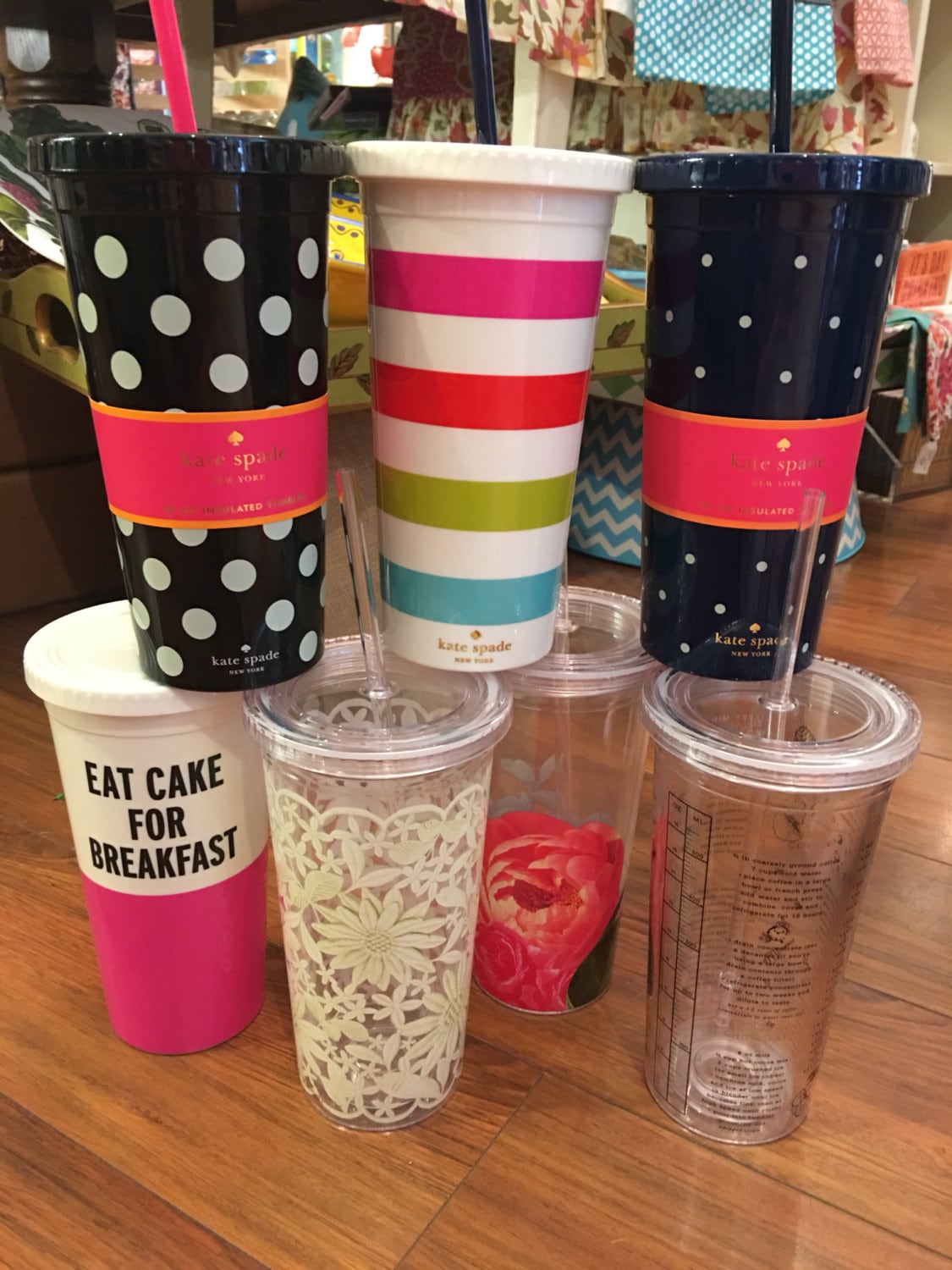 kate spade bridal tumbler