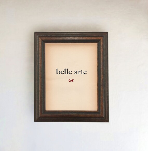 Textured Shabby Chic Dark Brown Rustic Picture Frame Size