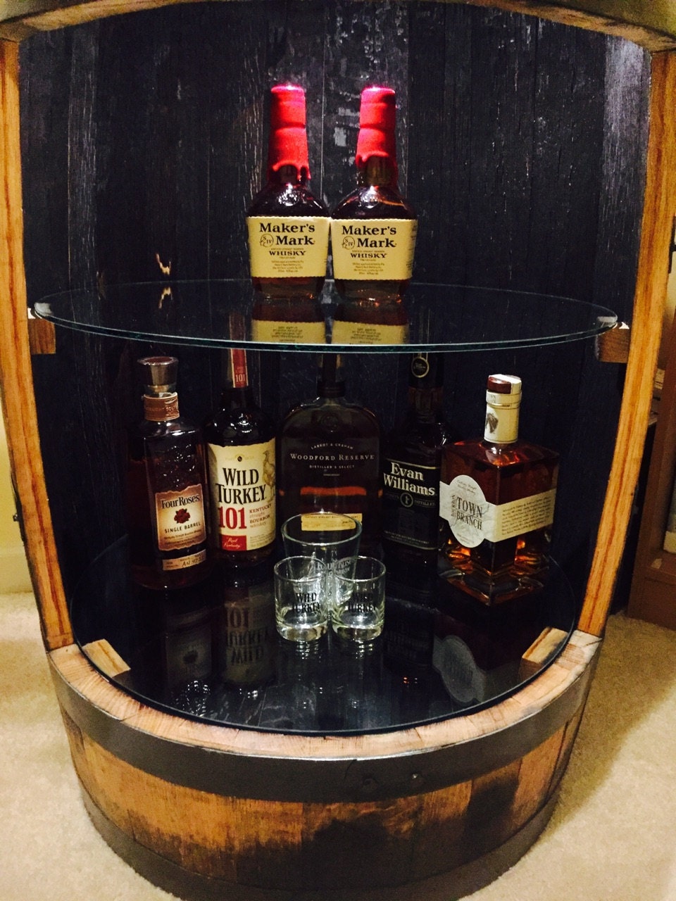 bourbon displays