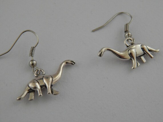 Diplodocus Dinosaur Jurassic World Earrings
