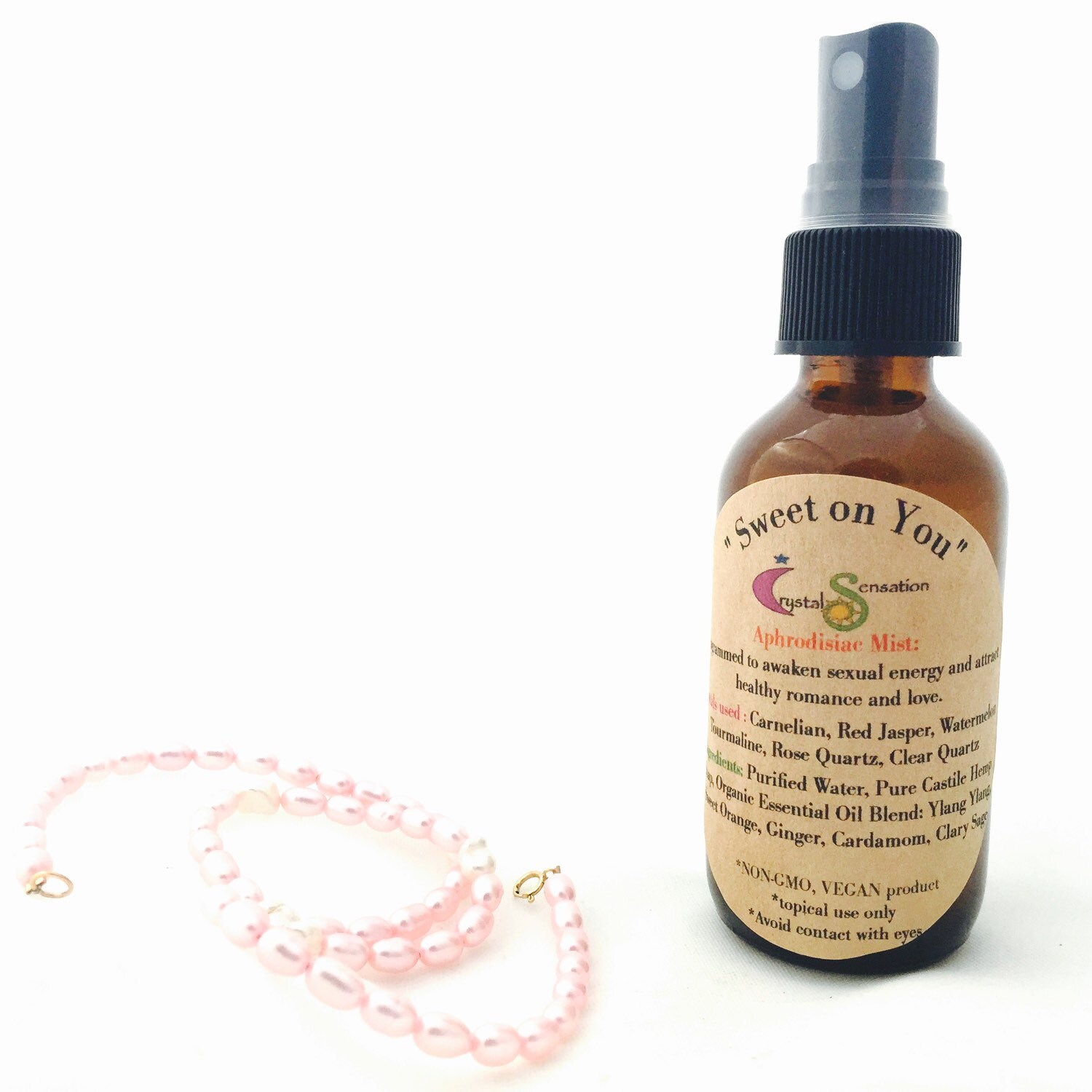 Organic Aphrodisiac Body Spray / Linen Spray / Personal Spray