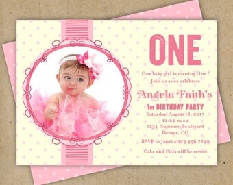 Ist Birthday Invitation 2