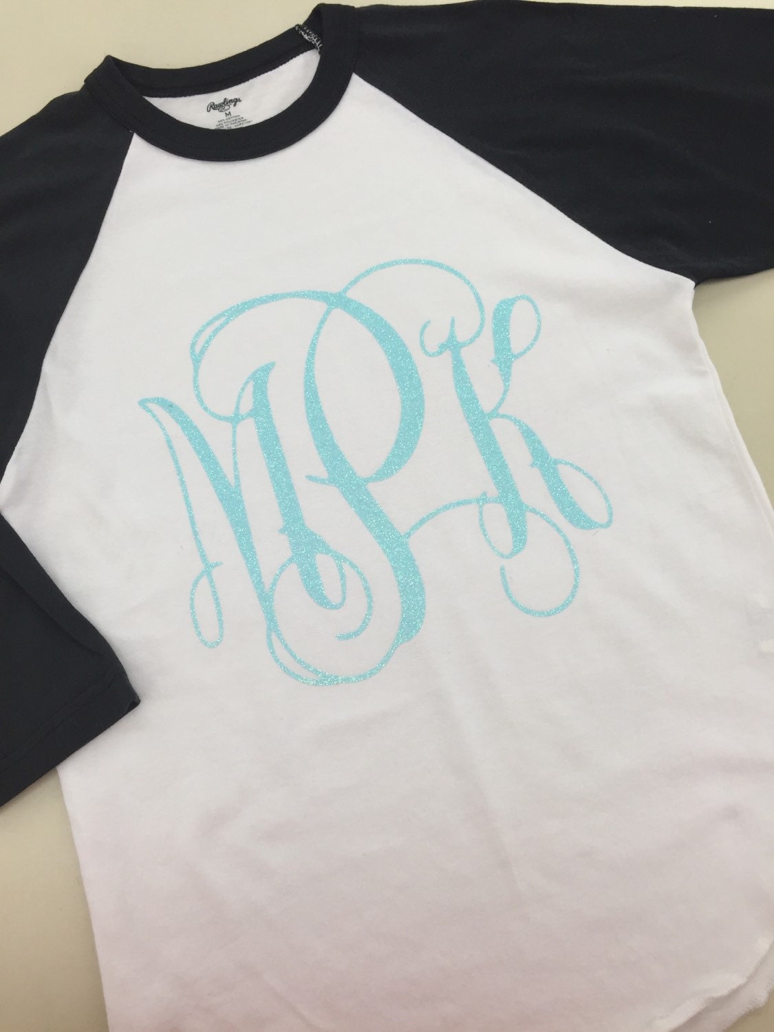 Glitter Monogram T Shirt By Meghanscustoms On Etsy 5841