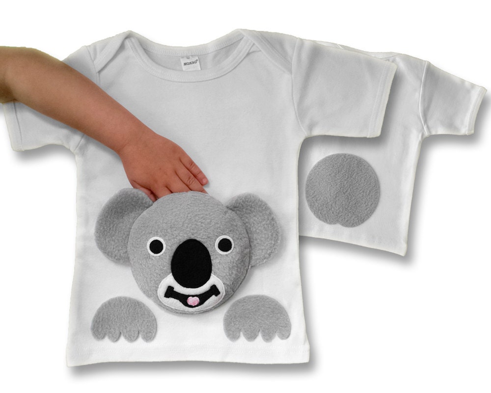 koala baby koala shirt baby gift baby girl clothes by MyPalPockets