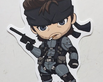 Metal Gear Solid - Solid Snake Sticker