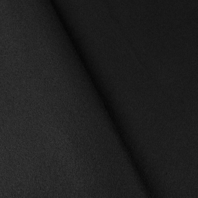 Black Felt Fabric by the yard