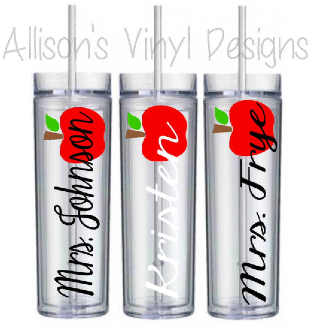 Personalized Teacher Tumbler Teacher 16 oz Tumbler