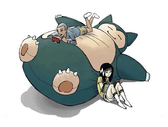 snorlax big bean bag