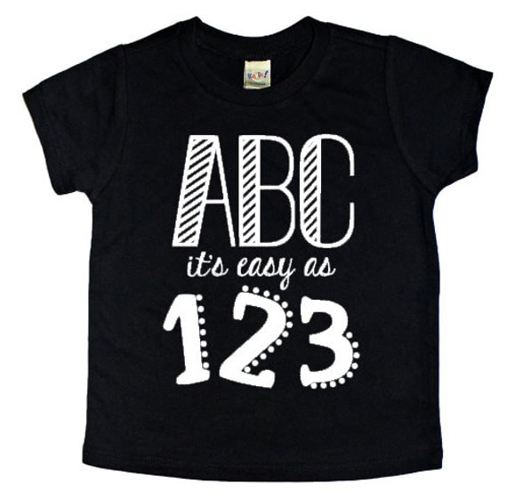 ABC it's easy as 123 // Back to School // School // School