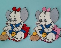 Patch éléphant Fer sur patch Coudre sur patch Patch France Patch éléphant Fer sur patch Coudre sur patch Patch France