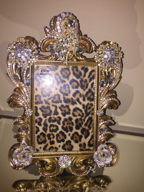 Rhinestone picture frame