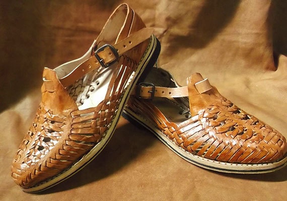 Mexican Leather Shoes Brand New Traditional Leather by ImmramaCo