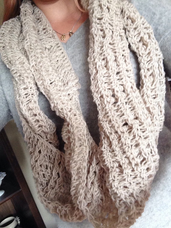 Ribbed Infinity Scarf