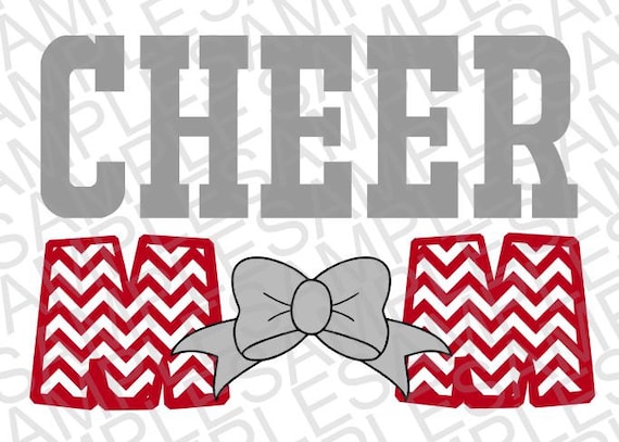 Download Cheer Mom Shirt Design SVG DXF Digital by MissAddisonsCloset
