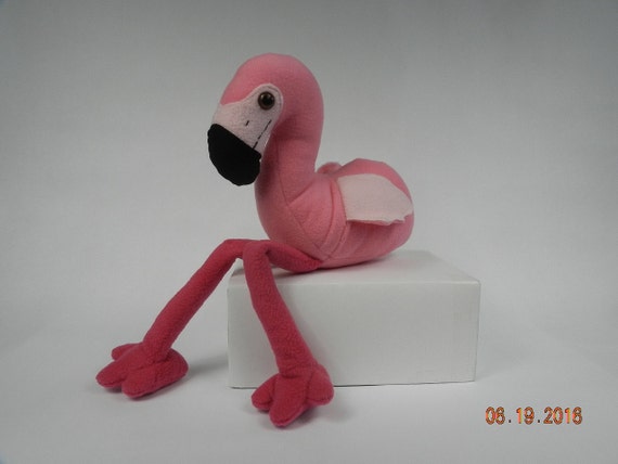 flamingo plushie