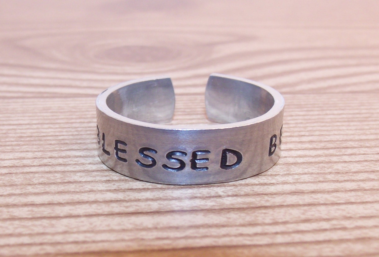 Blessed Be Ring Blessed Be Wiccan Ring Blessed Be Jewelry