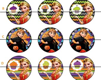 Halloween Bottle cap Images (Boy,s Gilr's, Adults)