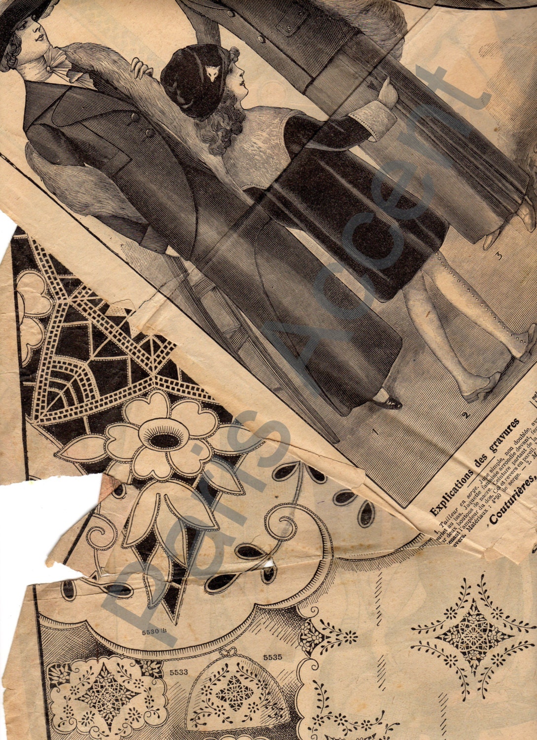 Paris fashion history picture