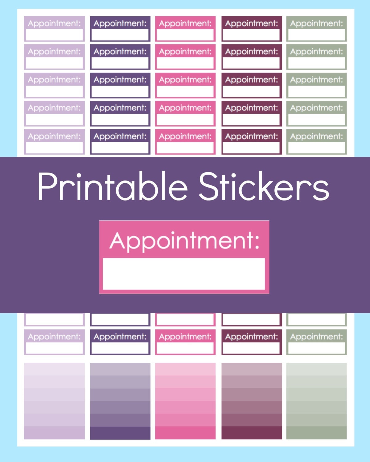 Download Appointment Stickers Appointment Planner Stickers by ...