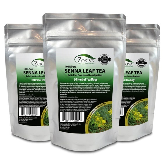Senna Tea 3PacK 90 Bags 100 Natural Herbal Laxative/Cleanser