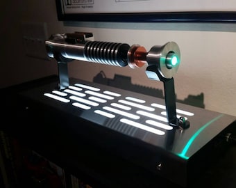 Star Wars Lightsaber Display stand with LED lights