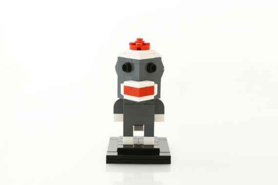 lego sock monkey