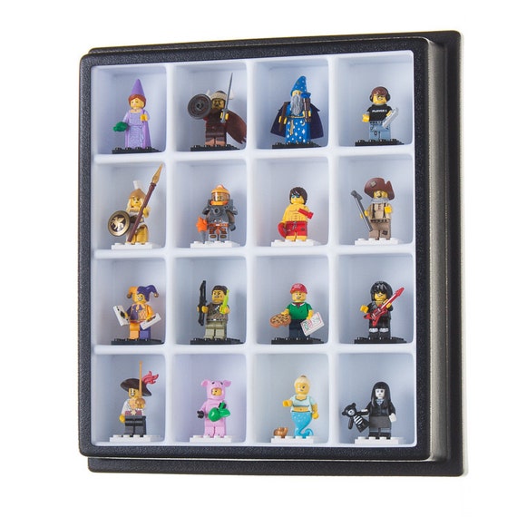 lego figure display cabinet