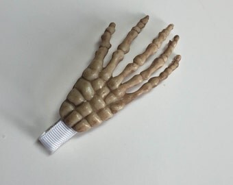 Skeleton Hand Hair Clip by Lexi's Glitz & Glam