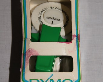 Vintage 1977 - Green Dymo Label Maker