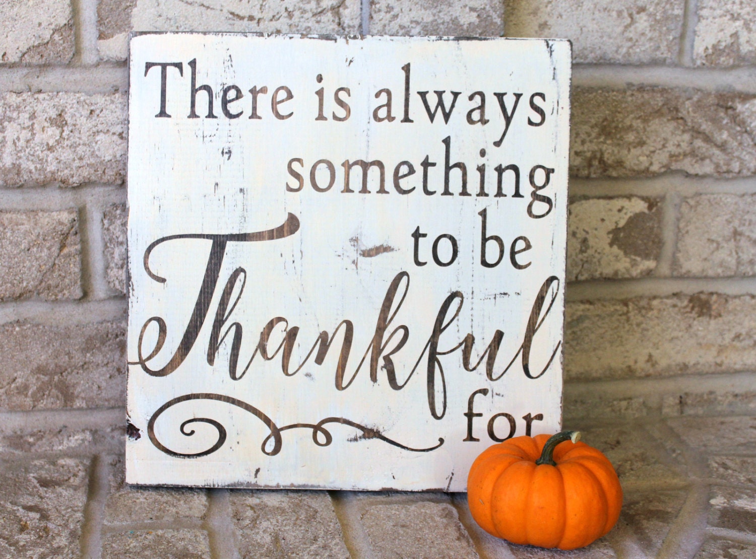 Wood Sign Thanksgiving Decor Thanksgiving Sign Rustic Home