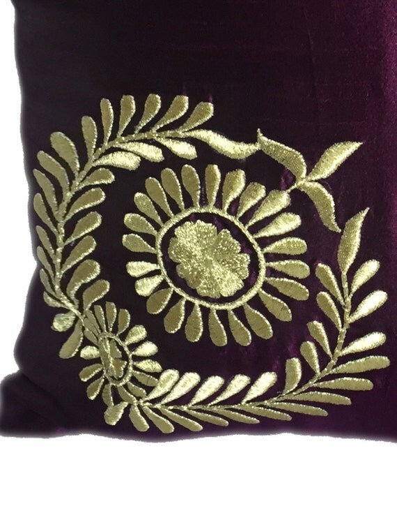 Purple Decorative Pillow Purple Pillows Purple Couch Pillow