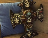 Guns & Roses throw pillow