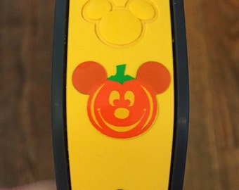 Pumpkin Mickey Magic Band Vinyl Decal
