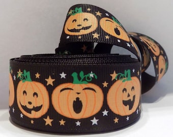 Halloween Ribbon - Pumpkin Ribbon - Crafting - Scrapbooking