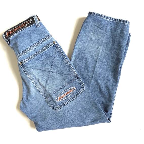 Vintage 90s Hip Hop BOSS Jeans Mens Size 30