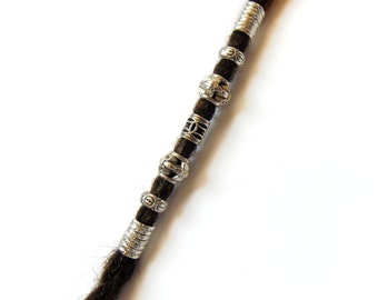 Beard beads, Sisterlocks jewelry, Dwarf beard beads, Sisterlocks charm, Metal beads, Lot 7 assorted beads, Beard jewelry, Hair accessories