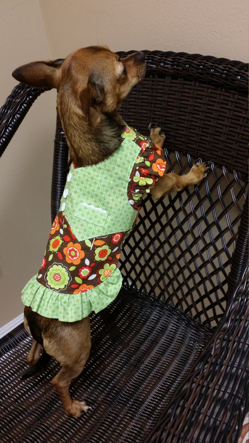 Dog Dress Pattern Dog Clothes Sewing Pattern pdf Tutorial