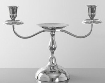Candelabra Style Wedding Unity Candle Holder Stand