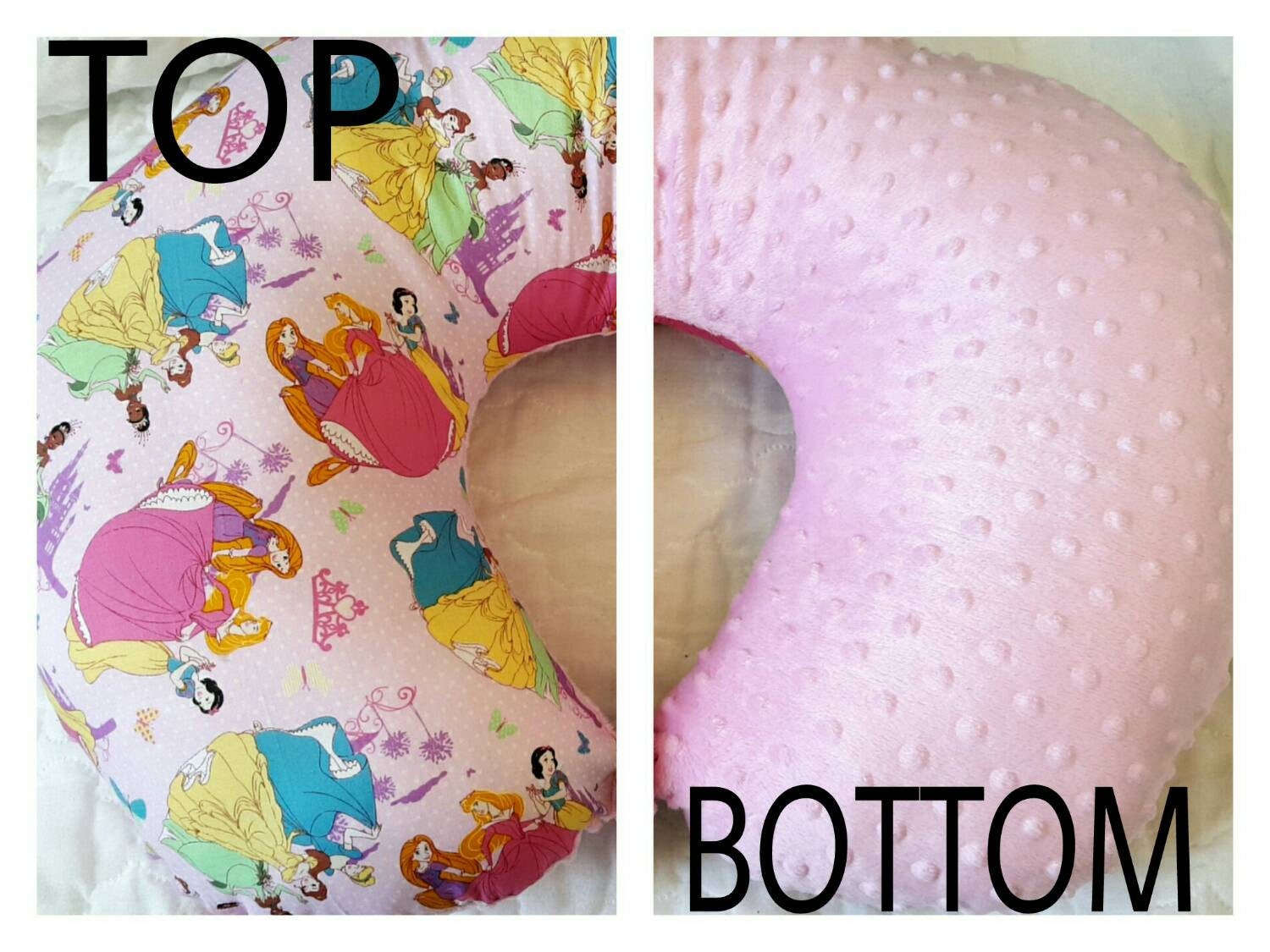 Baby Girl Boppy PILLOW Disney Princess Boppy Pink Nursing