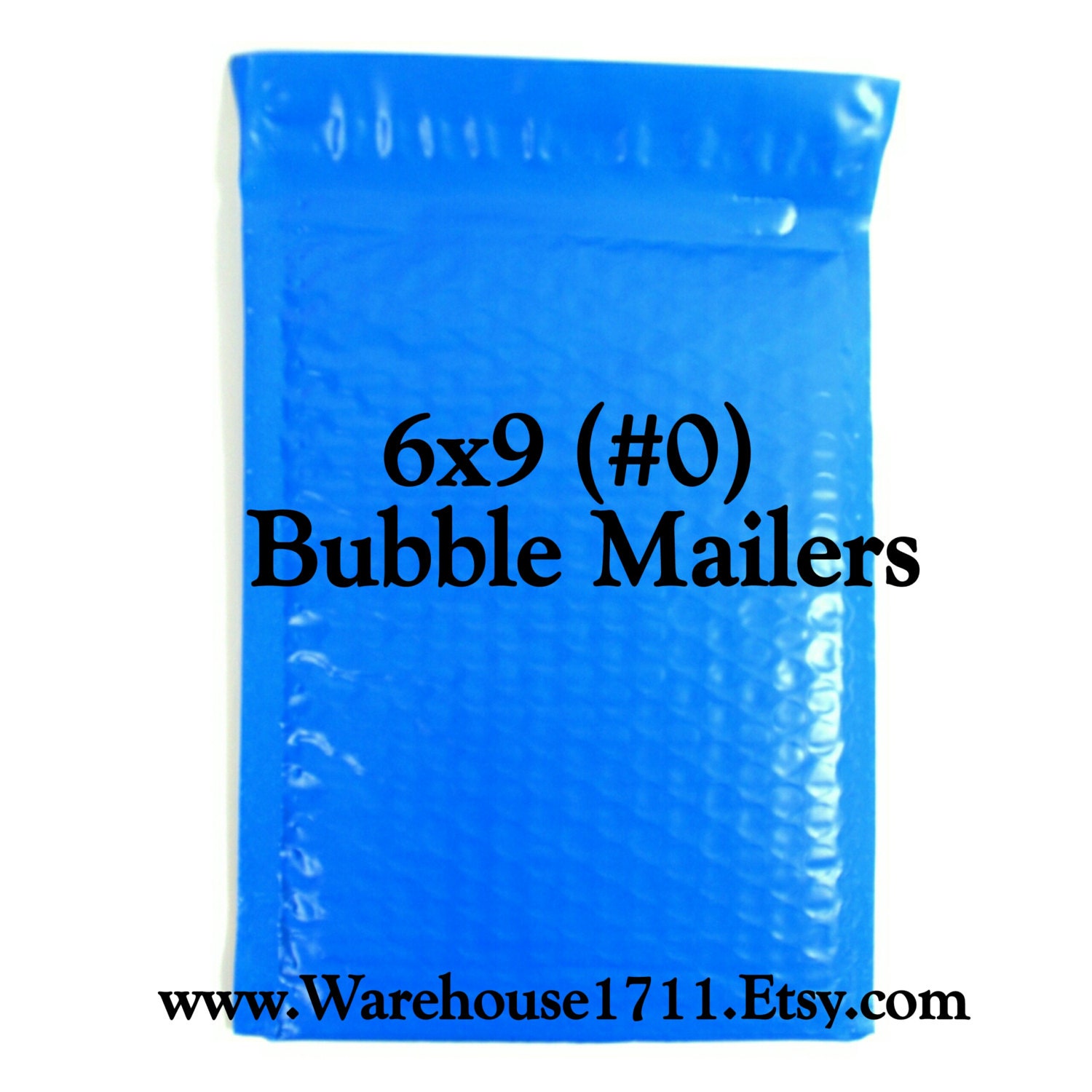 15 Blue Poly Bubble Mailers/Size6x9 0/Packing