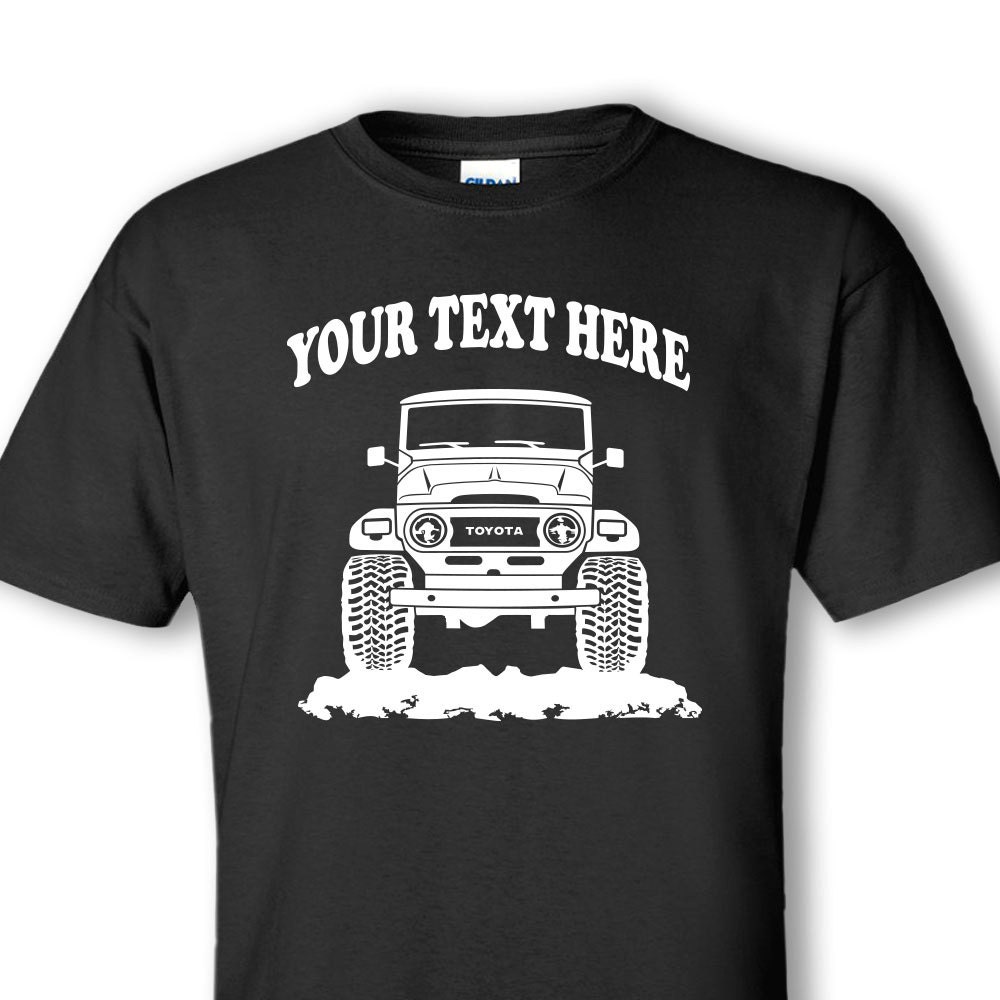 FJ40 BJ42 Landcruiser Toyota Personalized T-Shirt UNISEX