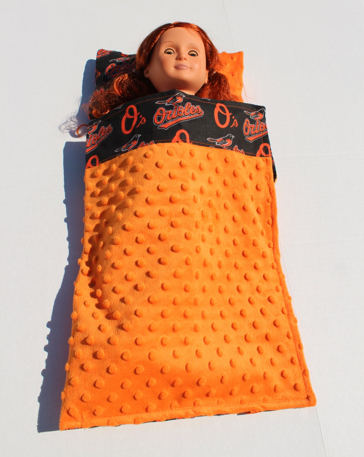 Sleeping Bag for 18 dolls American Girls by TinyDandelions on Etsy