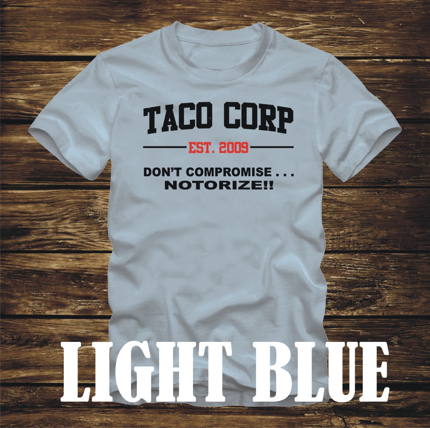 taco running shirt