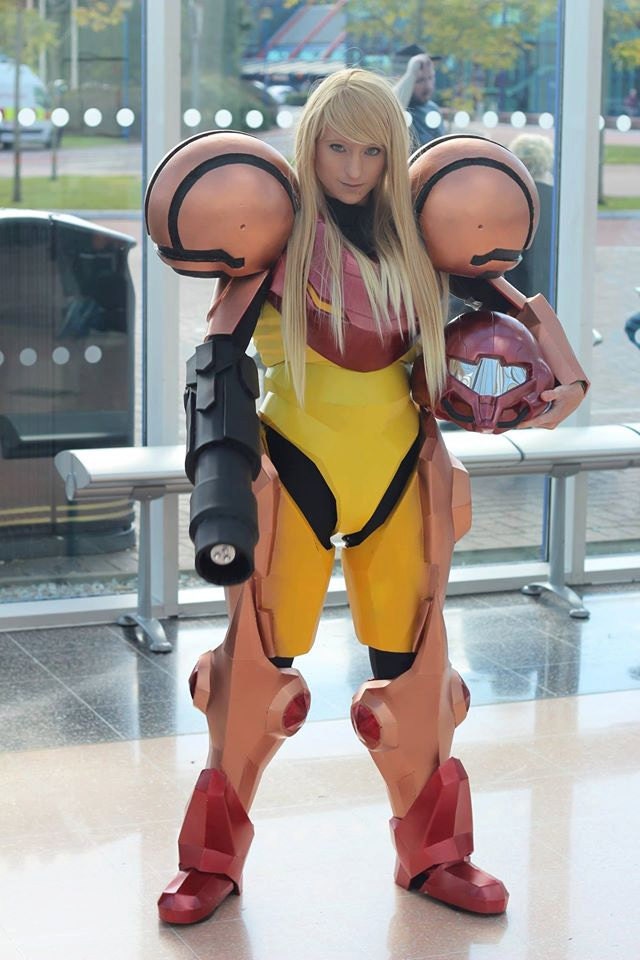 costume in samus varia style for nathalie costume in samus varia style for nathalie